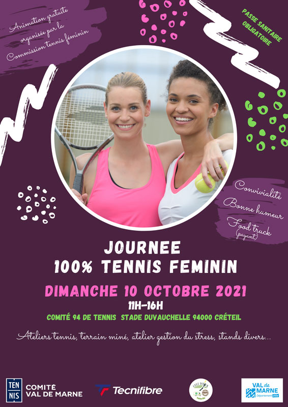 Journée 100% tennis feminin
