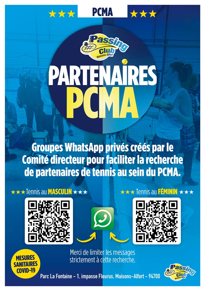Affiche Partenaires PCMA 2022