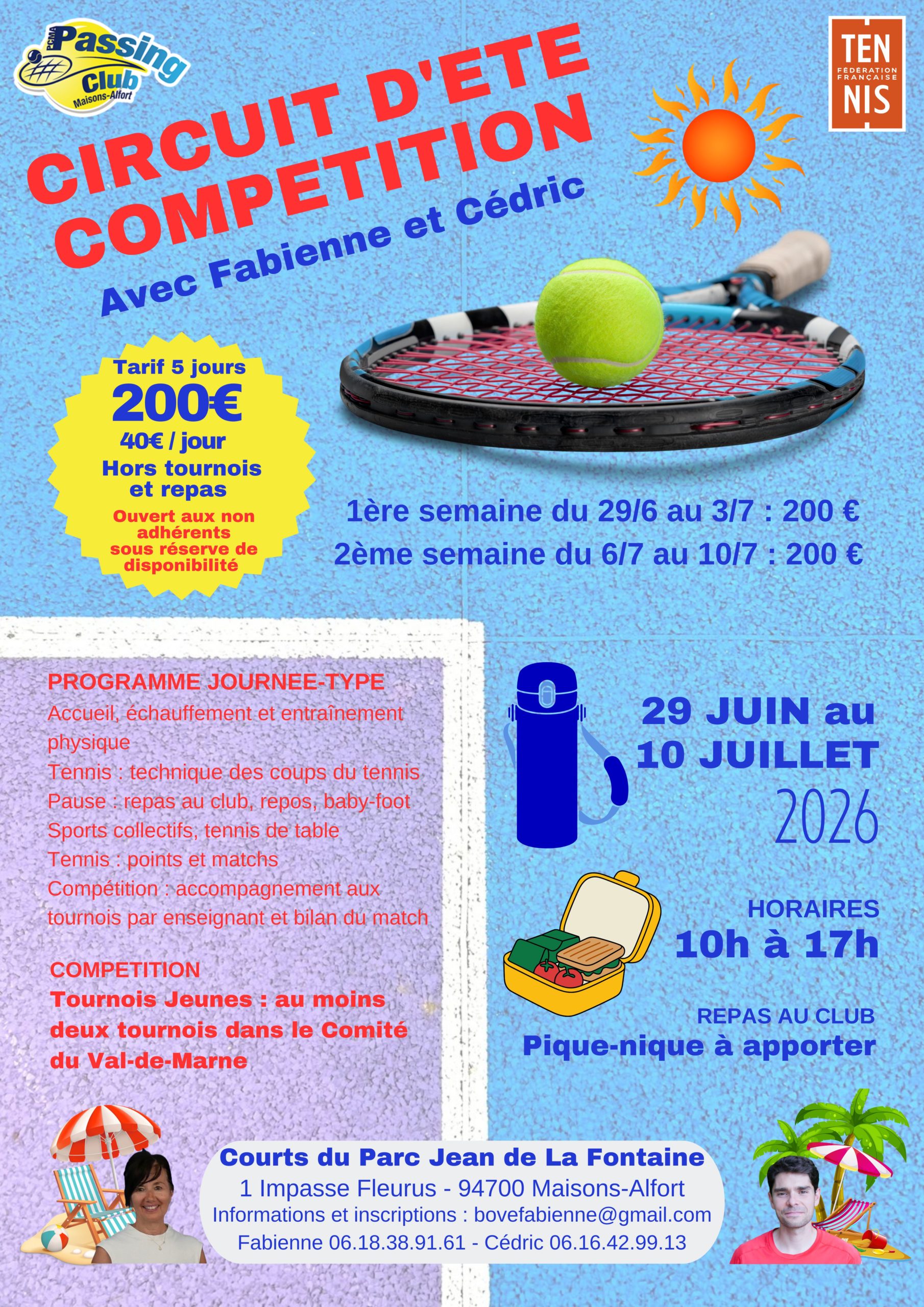 Circuit Eté 2026